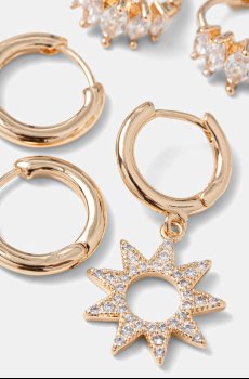 Сережки Aldo 3 шт