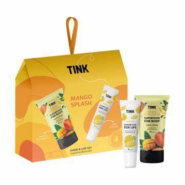 Подарочный набор Tink Mango Splash (крем для рук, 45 мл + бальзам для губ, 15 мл) Подарочный набор Tink Mango Splash (крем для рук, 45 мл + бальзам для губ, 15 мл)