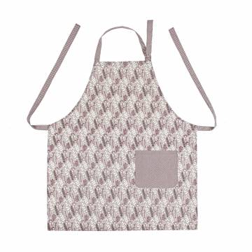 Фартук с регулируемой завязкой Home Line Цветение трав/Точки, лиловый (полупанама) (180881) Фартук с регулируемой завязкой Home Line Цветение трав/Точки, лиловый (полупанама) (180881)