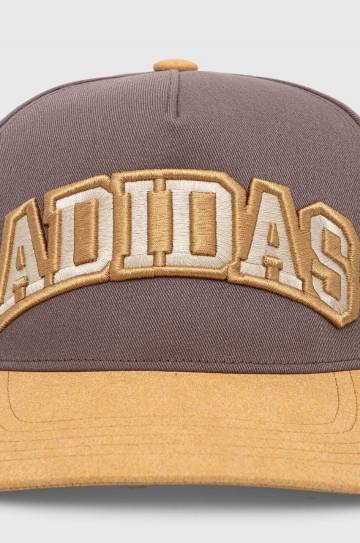 Кепка adidas Originals цвет коричневый узор IU0046 Кепка adidas Originals цвет коричневый узор IU0046