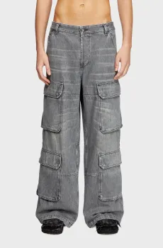 Мужские серые джинсы D-TOUCH-CARGO Серый 30-32 Diesel A15766 0DCBE