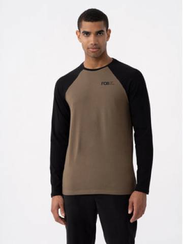4F Longsleeve 4FAW23TLONM162 Коричневий Regular Fit 4F Longsleeve 4FAW23TLONM162 Коричневий Regular Fit