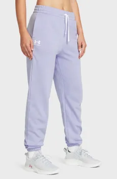 Женские сиреневые спортивные брюки UA Rival Terry Jogger Сиреневый XS Under Armour 1382735-539