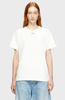 Женская белая футболка NORMY Белый XS Diesel A20399 0JMBB