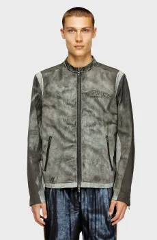 Мужская серая куртка J-EVERT Серый 46 Diesel A18508 0PLBK