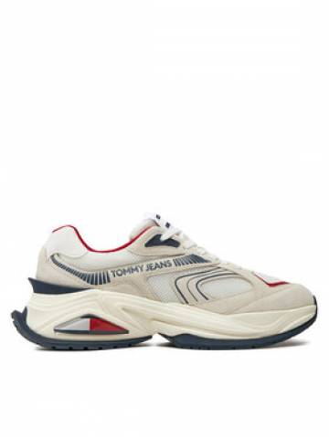 Tommy Jeans Снікерcи Confortable Runner EM0EM01416 Бежевий Tommy Jeans Снікерcи Confortable Runner EM0EM01416 Бежевий