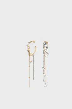 Женские золотистые серьги Золотой ONESIZE Bimba Y Lola 262BAF247.10140