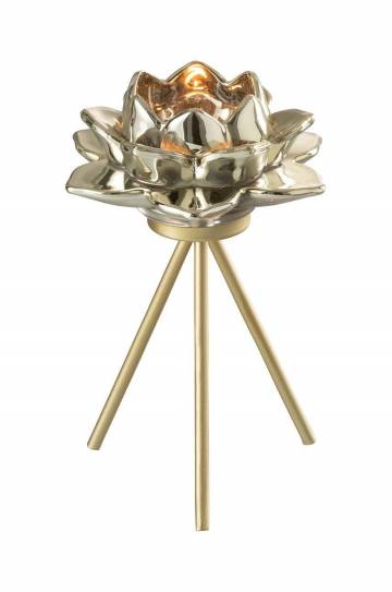 Декоративный подсвечник J-Line Flower Glass Декоративный подсвечник J-Line Flower Glass
