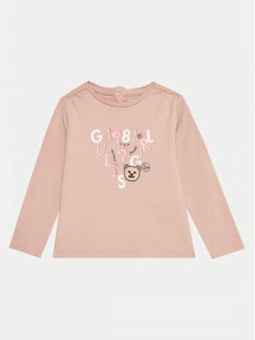 Guess Блузка K4BI05 J1314 Рожевий Regular Fit Guess Блузка K4BI05 J1314 Рожевий Regular Fit