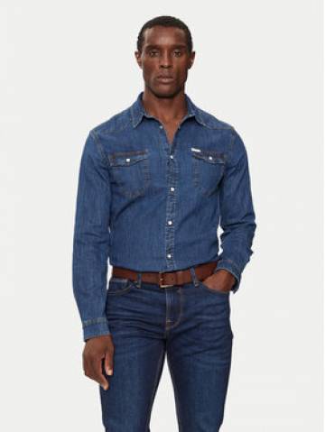 Guess Джинсова сорочка M4YH02 D3PF6 Cиній Classic Fit Guess Джинсова сорочка M4YH02 D3PF6 Cиній Classic Fit