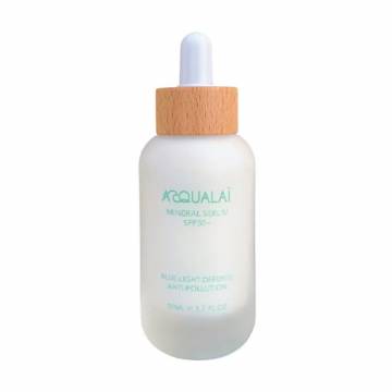 Уценка! Минеральная сыворотка для лица Acqualai Blue Defense Anti-Pollution Mineral Serum SPF 50+, 50 мл Уценка! Минеральная сыворотка для лица Acqualai Blue Defense Anti-Pollution Mineral Serum SPF 50+, 50 мл