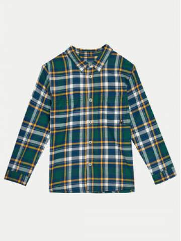 United Colors Of Benetton Сорочка 5LQHGQ024 Зелений Relaxed Fit United Colors Of Benetton Сорочка 5LQHGQ024 Зелений Relaxed Fit