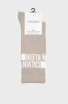 Мужские носки (2 пары) LOGO STRIPE Разноцветный ONESIZE Calvin Klein 701241734