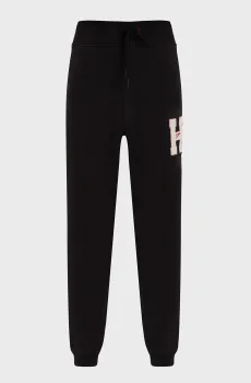 Мужские черные спортивные брюки TJM TOWEL PATCH TERRY PANT Черный XL Tommy Jeans DM0DM21277