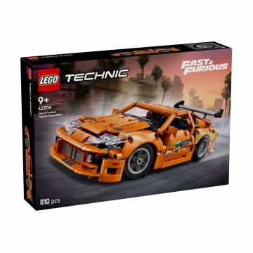 Конструктор LEGO Technic Fast and Furious Toyota Supra MK4, 810 деталей, от 9 лет (42204) Конструктор LEGO Technic Fast and Furious Toyota Supra MK4, 810 деталей, от 9 лет (42204)