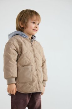 Reserved - Куртка з каптуром - бежевий - 780HF-80X