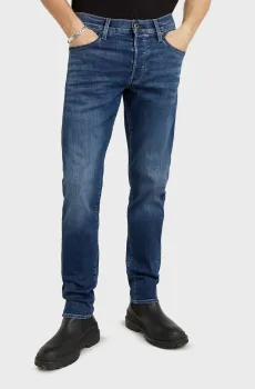 Мужские темно-синие джинсы 3301 Slim Синий 33-34 G-Star RAW D25742,8968