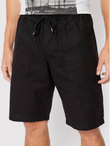 Tom Tailor Denim Шорти з тканини 1031441 Чорний Regular Fit Tom Tailor Denim Шорти з тканини 1031441 Чорний Regular Fit