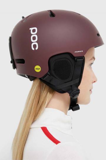 Горнолыжный шлем POC Fornix Mips цвет бордовый 10476 Горнолыжный шлем POC Fornix Mips цвет бордовый 10476