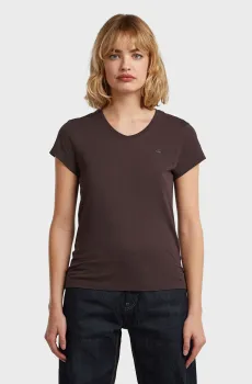 Женская коричневая футболка Eyben Коричневый M G-Star RAW D24533,4107