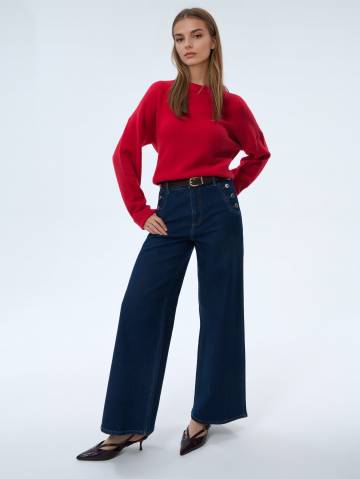 Mohito - Джемпер basic - червоний - XL Mohito - Джемпер basic - червоний - XL