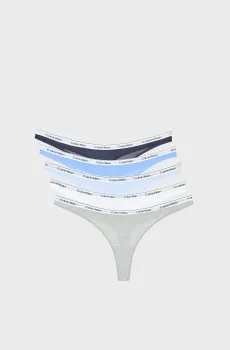 Женские трусики (5 шт) Разноцветный M Calvin Klein LV00QD5221