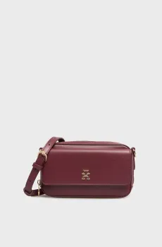 Женская бордовая сумка ICON Бордовый ONESIZE Tommy Hilfiger AW0AW17680