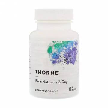 Базовые питательные вещества Thorne Research Basic Nutrients, 60 капсул Базовые питательные вещества Thorne Research Basic Nutrients, 60 капсул