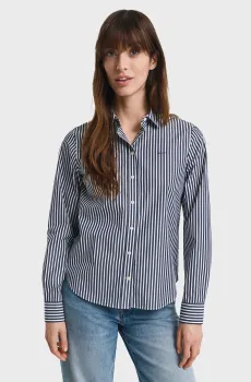Женская рубашка в полоску REG CLASSIC POPLIN STRIPED Разноцветный 34 Gant 4300214