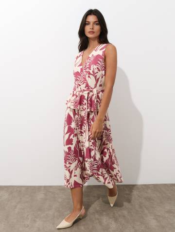 Mohito - Сукня міді - фуксія - XXS