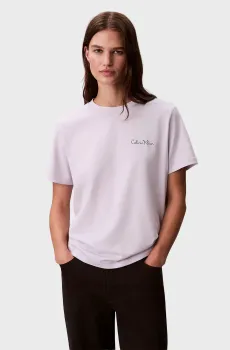 Женская сиреневая футболка SS CLASSIC GRAPHIC Сиреневый XS Calvin Klein Jeans LV047E809G