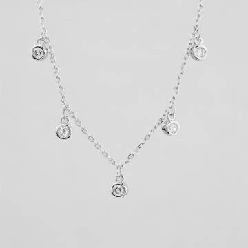 Серебряная подвеска Minimal 560352б Серебряная подвеска Minimal 560352б