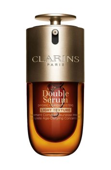 Двойная сыворотка лёгкой текстуры для лица Clarins Double Serum Light Texture Complete Age-Defying Concentrate, 30 мл