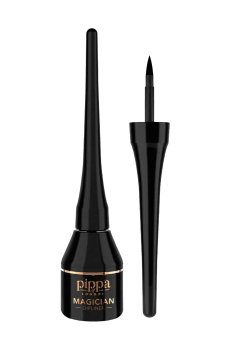 Матовая жидкая подводка для глаз Pippa of London Magician Matte Black Dipliner с гибким аппликатором, 703, 3 г