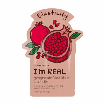 Тканевая маска для лица Tony Moly Im Real Pomegranate Mask Sheet, 21 мл Тканевая маска для лица Tony Moly Im Real Pomegranate Mask Sheet, 21 мл