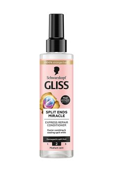 Экспресс-кондиционер Gliss Split Hair Miracle для поврежденных волос и секущихся кончиков, 200 мл