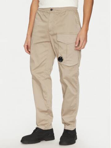 C.P. Company Штани з тканини 18CMPA169A005694G Бежевий Relaxed Fit C.P. Company Штани з тканини 18CMPA169A005694G Бежевий Relaxed Fit