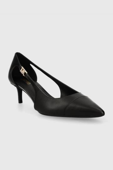 Кожаные туфли MICHAEL Michael Kors Veronica цвет чёрный 40H3VRMP1L Кожаные туфли MICHAEL Michael Kors Veronica цвет чёрный 40H3VRMP1L