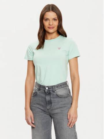 Guess Футболка W4YI10 J1314 Зелений Regular Fit Guess Футболка W4YI10 J1314 Зелений Regular Fit