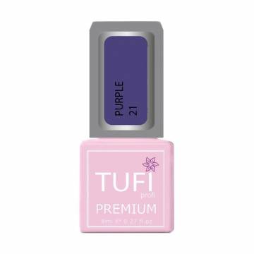 Гель-лак для ногтей Tufi profi Premium Purple 21 Гвоздика, 8 мл Гель-лак для ногтей Tufi profi Premium Purple 21 Гвоздика, 8 мл