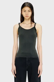 Женская темно-серая майка T-TWY-S1 Серый M Diesel A21870 0EPCJ