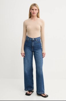 Лонгслив с примесью шерсти MUNTHE LUTEST