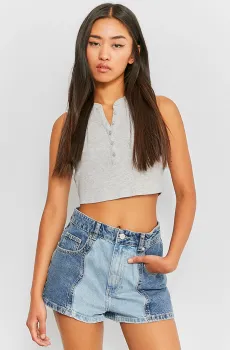 Женские джинсовые шорты Разноцветный 36 Tally Weijl SSHDEWAVYS