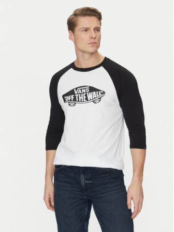Vans Longsleeve Raglan Athletic VN000XXMYB21 Білий Slim Fit Vans Longsleeve Raglan Athletic VN000XXMYB21 Білий Slim Fit
