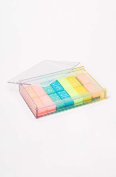 Игра "домино" SunnyLife Lucite Dominoes Aurora
