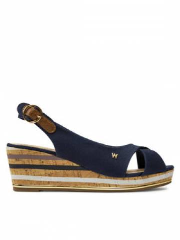 Wrangler Босоніжки Raval Marina Women Semi Wedge 20241058 Cиній Wrangler Босоніжки Raval Marina Women Semi Wedge 20241058 Cиній