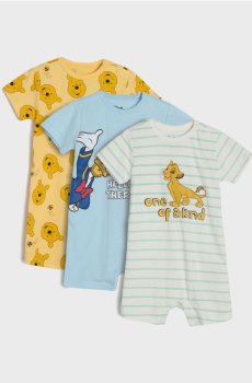 Літній комбінезон 3 pack Disney - light blue