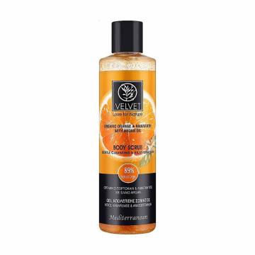 Скраб для тела Velvet Love for Nature Organic Orange & Amaranth Body Scrub, 250 мл Скраб для тела Velvet Love for Nature Organic Orange & Amaranth Body Scrub, 250 мл
