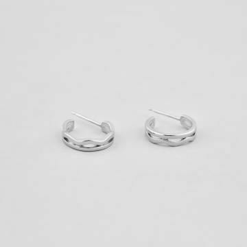 Серебряные серьги Minimal 20402 Серебряные серьги Minimal 20402