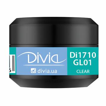 Гель для наращивания ногтей Divia Liquid Builder Gel GL01 Clear, 5 г Гель для наращивания ногтей Divia Liquid Builder Gel GL01 Clear, 5 г